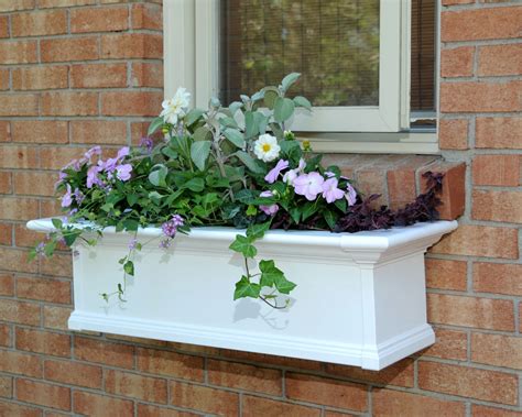 walmart steel window boxes|lowe's window flower boxes.